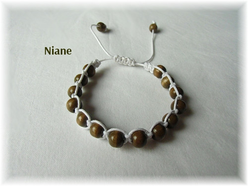 Krokodýlí oči - shamballa / macramé — foto 2