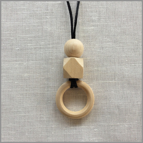 Kousací Korále - Black / Natural — foto 2