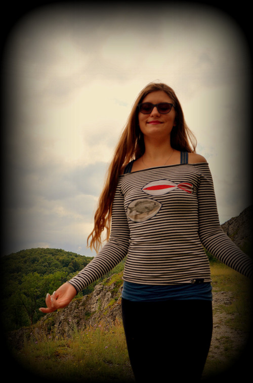 Námořnické triko s rybama — foto 5