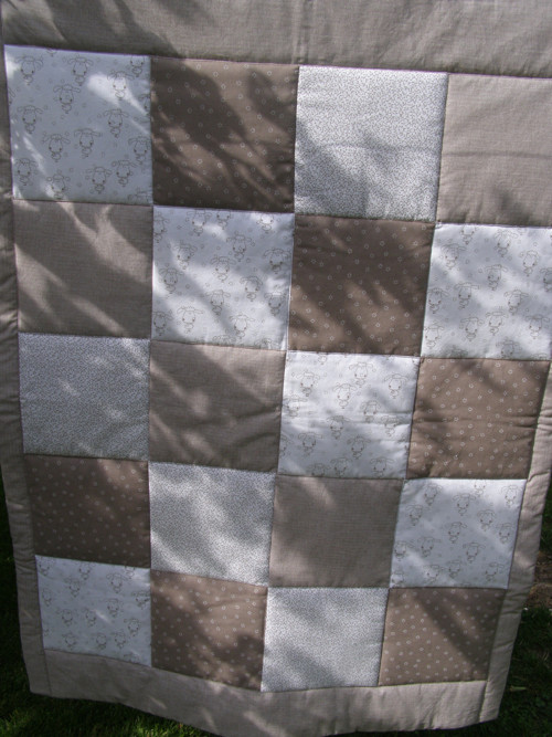 Deka patchwork latte — foto 2