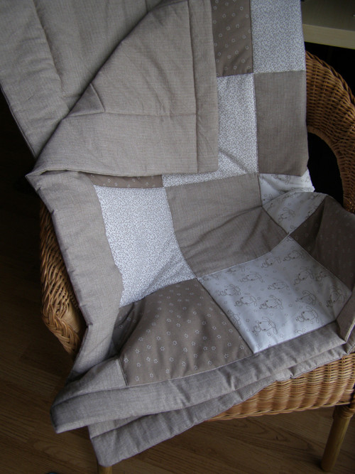 Deka patchwork latte — foto 3