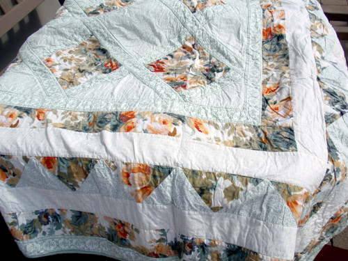 Patchwork přehoz 240 x 240 cm — foto 2