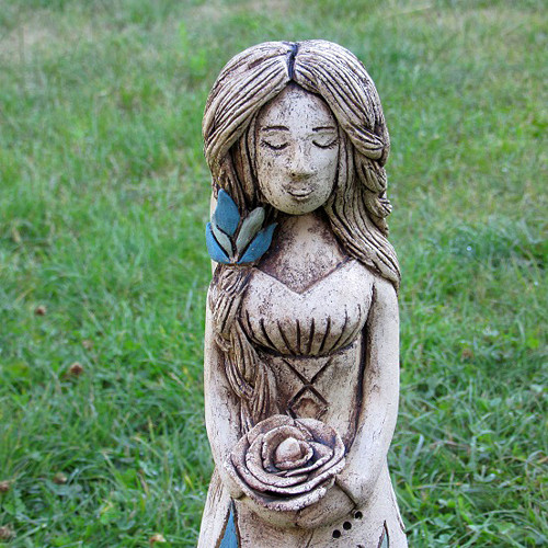 Keramický anděl s ornamenty - doplatek — foto 3