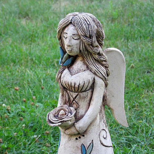 Keramický anděl s ornamenty - doplatek — foto 4