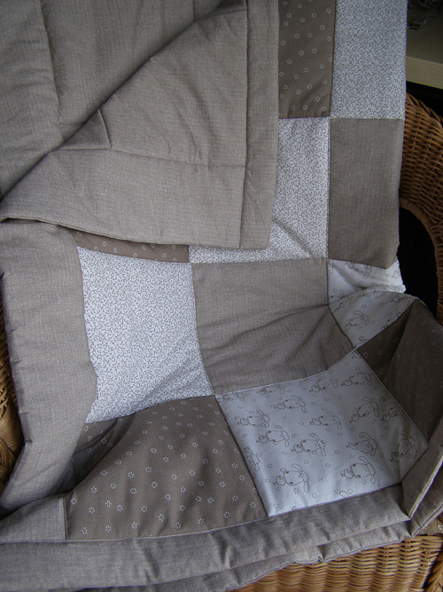 Deka patchwork latte — foto 4