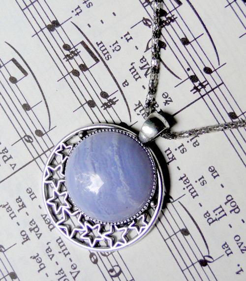 Antique Chalcedony / Náhrdelník s chalcedonem — foto 3