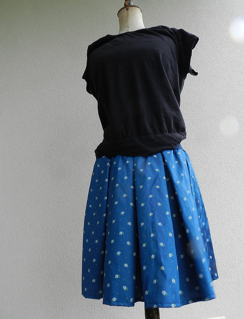 Sukně Blue Mini Rose No.2 — foto 2