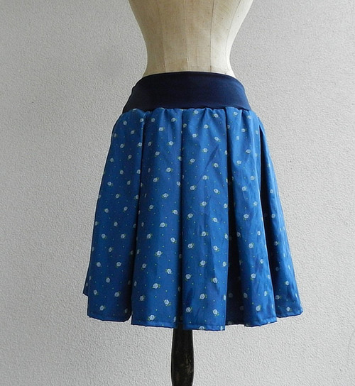 Sukně Blue Mini Rose No.2 — foto 4