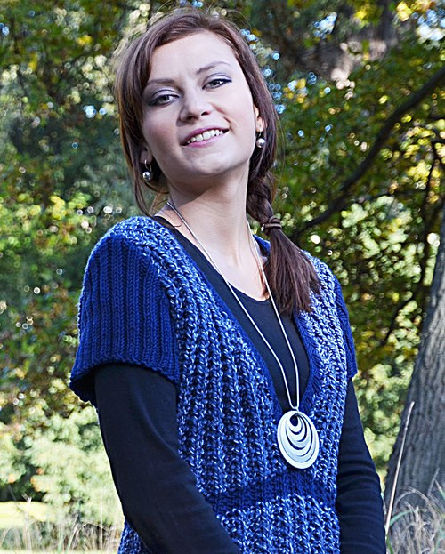 Vesta pletená — foto 3