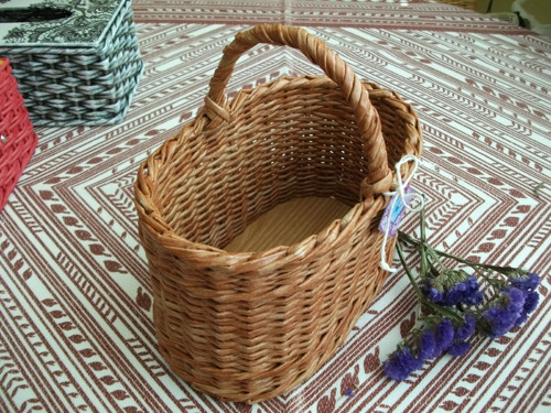 Košík s uchem-ovál — foto 3