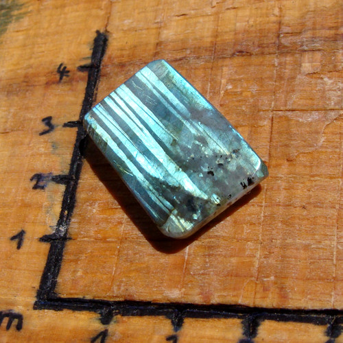 Kabošon Labradorit 27x16mm — foto 2