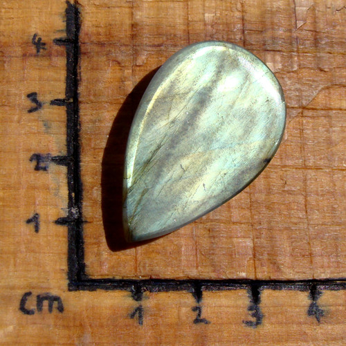 Kabošon Labradorit 38x24mm — foto 2