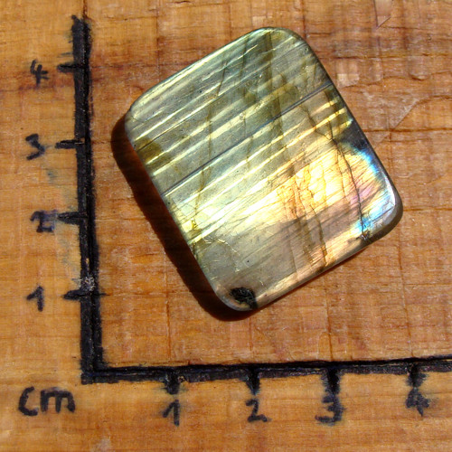 Kabošon Labradorit 31x26mm — foto 2