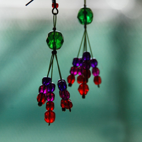 Červenofialové fuchsijky — foto 3