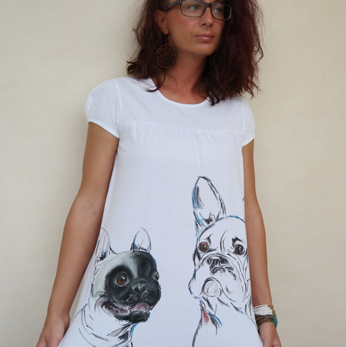 French and Frenchie .... triko — foto 2