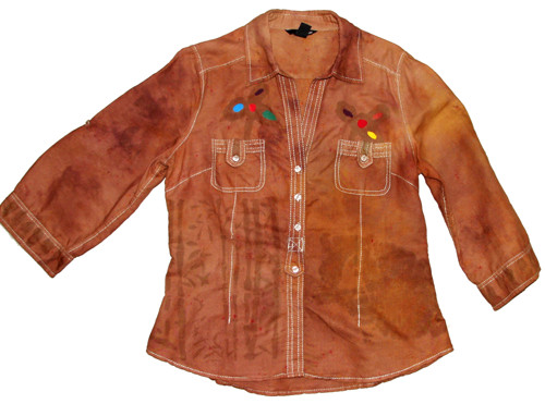 Dámské jacket,ručně malované. — foto 3