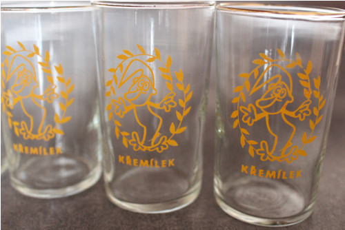 Retro skleničky Křemílek — foto 2