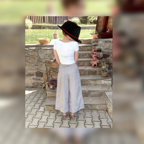 Kalhotová sukně — foto 3