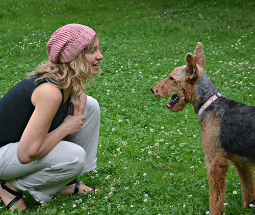 Bavlněná lososová čepička — foto 4