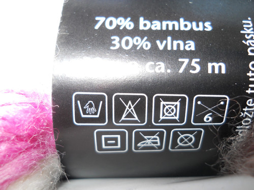 Příze bambus-vlna — foto 2