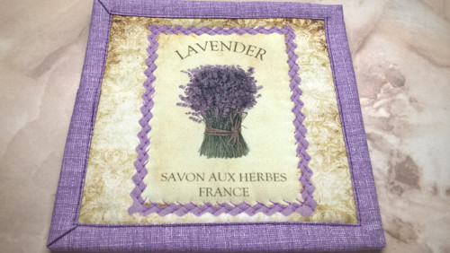 Podtácky sada 4ks Lavender — foto 4