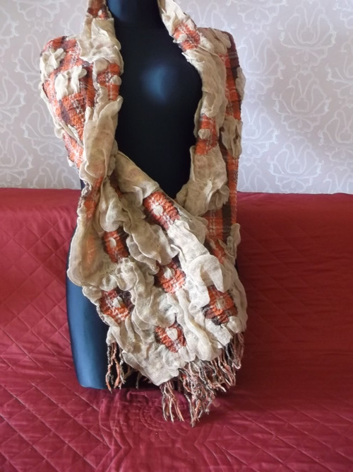 Větší šála - růžičky — foto 2