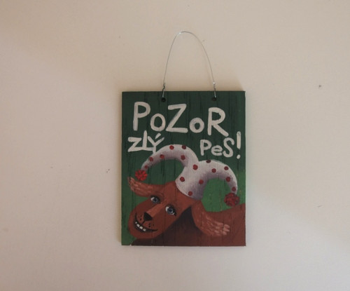 Varovná cedulka — foto 2