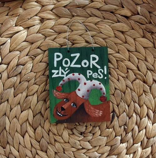 Varovná cedulka — foto 6