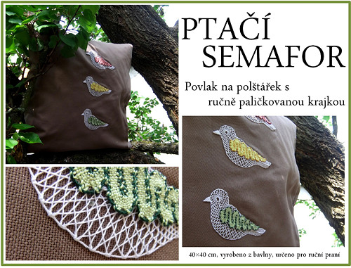 Polštářek - Ptačí semafor — foto 4