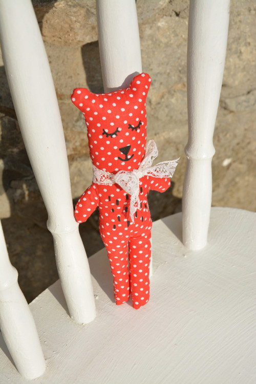 Mini Bubu Bear red, white — foto 2
