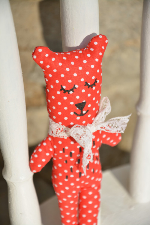 Mini Bubu Bear red, white — foto 3