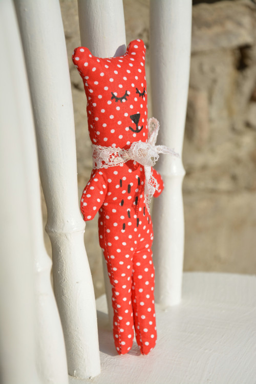 Mini Bubu Bear red, white — foto 5