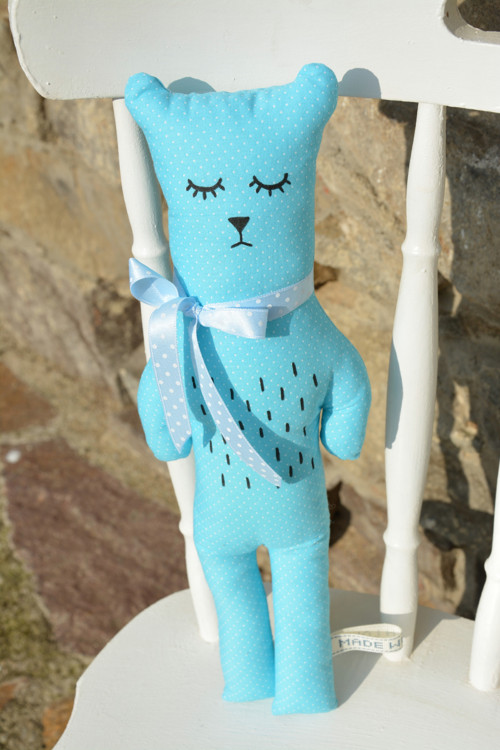 Bubu Bear blue, white — foto 4