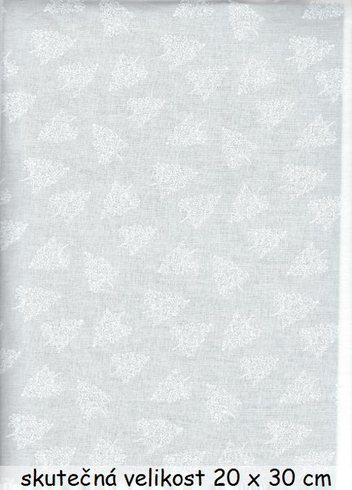 Bílé stromečky na bílé — foto 2