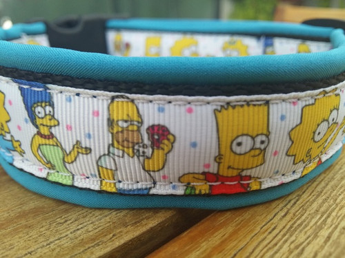 Obojek Simpsonovi softshell (max. délka 45 cm) — foto 2