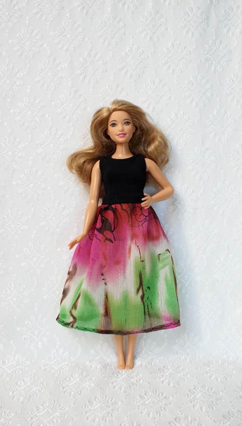 Šaty pro Barbie 2016 - Curvy, Tall — foto 2