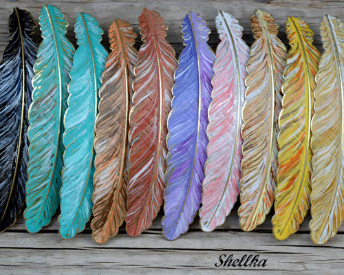 Spona do vlasů ,,FEATHER,, VII. — foto 2