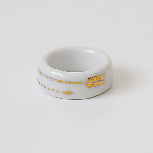 Prsten - RING RING - gold - šíp — foto 2