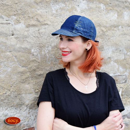 Unisex riflová kšiltovka s pevným kšiltem — foto 2