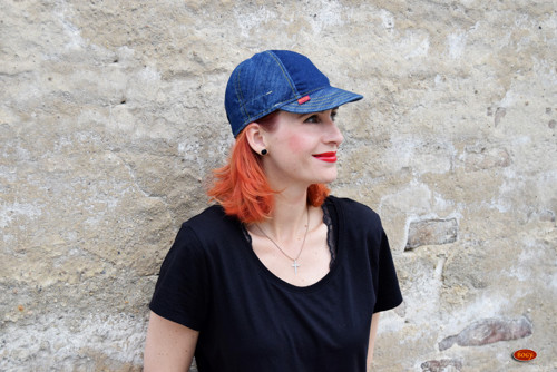 Unisex riflová kšiltovka s pevným kšiltem — foto 3
