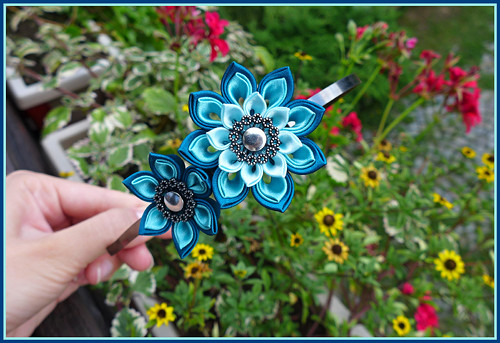 Kanzashi čelenka Greenland — foto 2