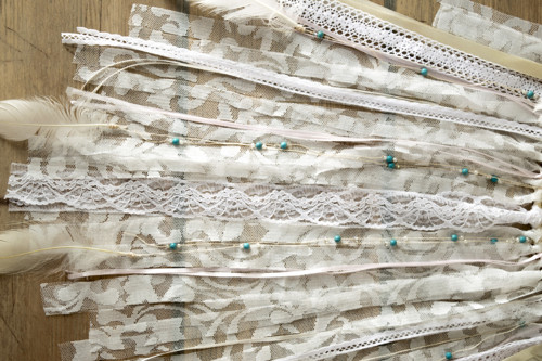 Krajkový Lapač snů / Shabby Chic / Boho — foto 3