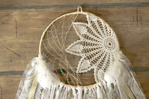 Krajkový Lapač snů / Shabby Chic / Boho — foto 4