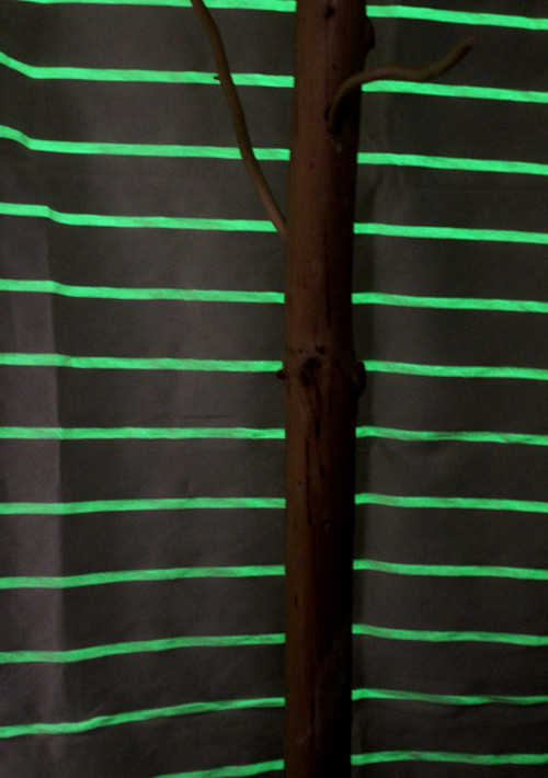 Látka svítící ve tmě — foto 3