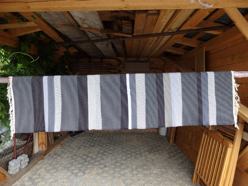 Ručně tkaný šedák — foto 3