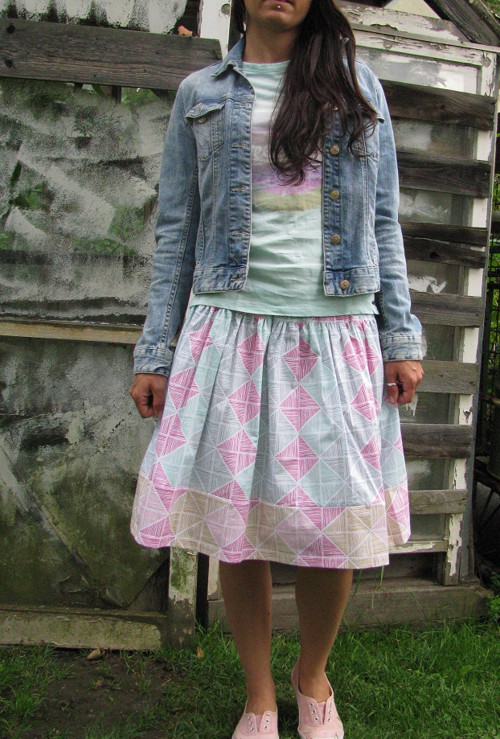 Sukně Airy Mentol pink — foto 5