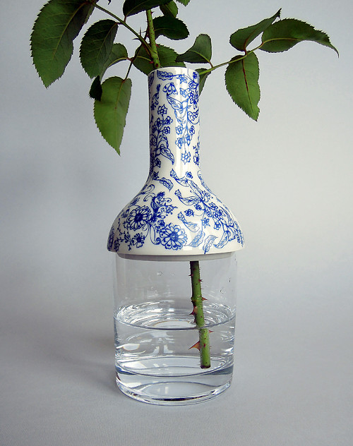 Porcelain/glass (modrobílá) — foto 2