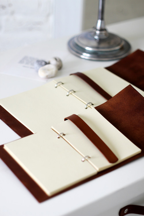 Kožený zápisník MINI BROWN A6 — foto 3