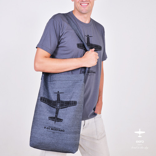 P-51 mustang asphalt / tričko — foto 3
