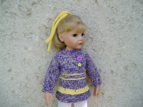 Souprava (pletená) pro Hannah — foto 3